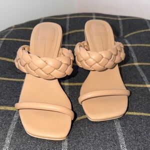 Dolce Vita Braided Tan Sandals